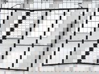 MultiFabric Messesystem mit LED Beleuchtung kombiniert