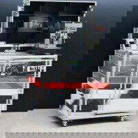 Kitcase Kofferküche bedruckt