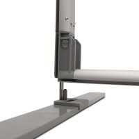 Systemfuß für easy Wall wird am System befestigt