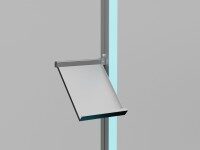 LINEUP A4 Broschürenhalter zur Präsentation von Printmaterial am Messestand