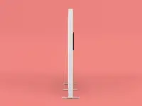 Stabilisierungsstütze für BIGUP Display zur sicheren Nutzung eines großen Bildschirms