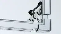 Patentierte Eckverbinder verbindet Aluminiumprofile stabil ohne Werkzeug