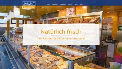 Das Abbild einer Webseite für einen Bäcker in Ibbenbüren