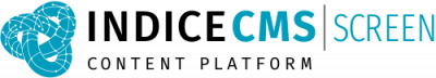 Indice CMS Screen Logo Content Platform