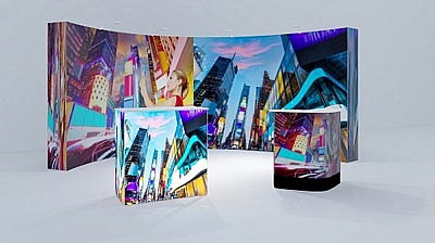 Silicon Fabric Faltdisplays Silicon Fabric Faltdisplays