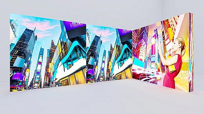 LED Faltdisplay Silicon Fabric LED Faltdisplay Silicon Fabric