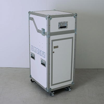 Emibox Mobiles Waschbecken geschlossen Emibox Mobiles Waschbecken geschlossen