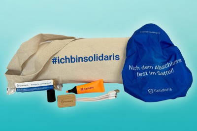 Werbemittel für Mitarbeitergewinnung Solidaris Köln