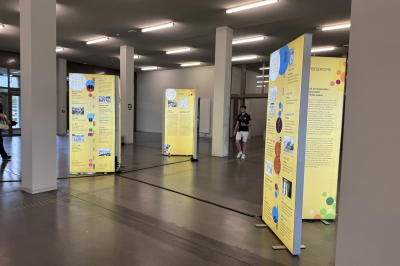 LEDUP Säulen für Wanderausstellung der Universität Osnabrück