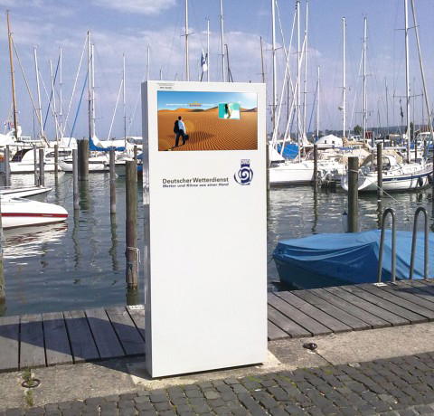 Digitale Outdoor Stelen