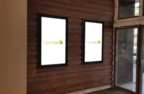 Rückenabdeckungen für Monitore